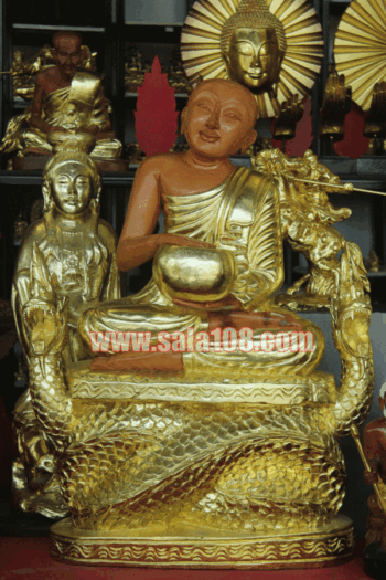 พระอุปคุต ลงทอง