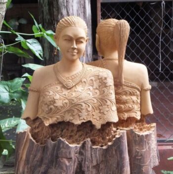 รับแกะสลักรูปเหมือน องค์เทพ วรรณคดี รูปลอยตัว