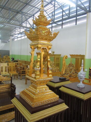 [:th]บุษบก ปิดทอง ขนาดเล็ก (ขาย)[:]