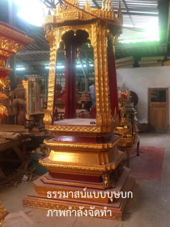 [:th]ธรรมาสน์แบบบุษบก (จำหน่าย,ขาย)[:]