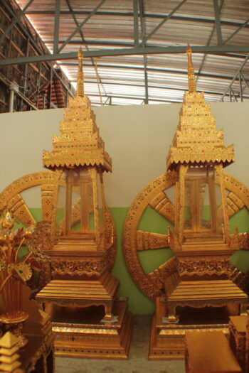 [:th]บุษบกไม้สัก ลงรักปิดทอง (ขาย)[:]