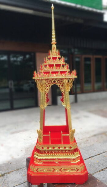 [:th]บุษบกขนาดเล็ก ไม้สัก[:]