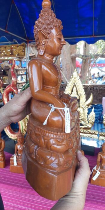 พระไม้แกะสลัก ไม้ขนุน ไม้สัก ไม้มงคล