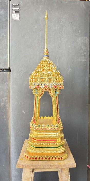 บุษบกไม้สักหลังเล็ก