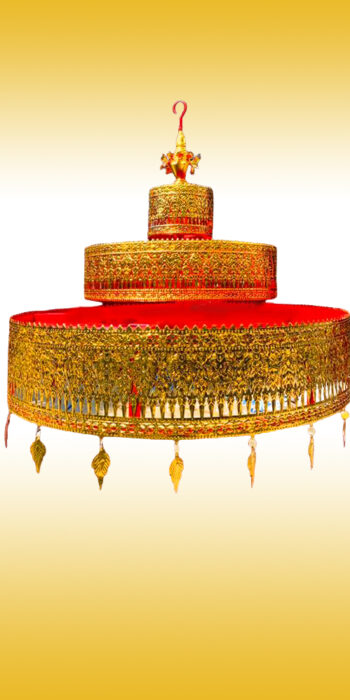 ฉัตรทองเหลือง ฉัตรสีเงิน