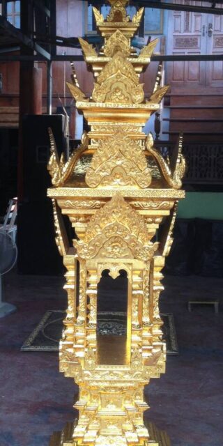 [:th]บุษบก ซุ้มพระแบบล้านนา (จำหน่าย ขาย)[:]
