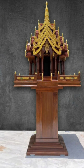ศาลพระภูมิ ทรงจัตุรมุข เสาเดียว